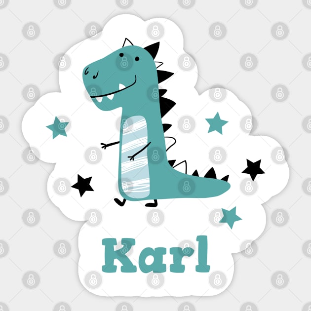 Karl Sticker by LeonAd